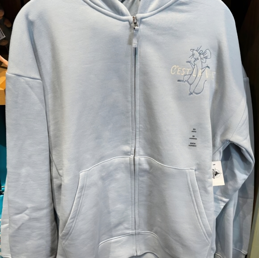 Disney  Remy’s Ratatouille Adventure Hoodie c'est la vie Jacket Unisex